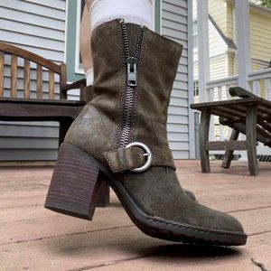 Børn Brown Leather Boots With